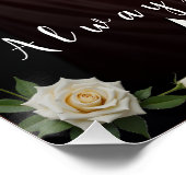 世界に一つだけの写真と名前 | 彼への特別なギフト ポスター (コーナー)