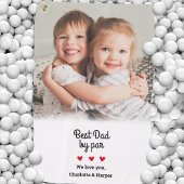 世界に一つだけの写真　最高のパパ　父の日　ゴルファー ゴルフタオル