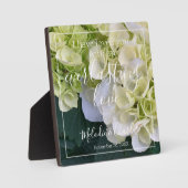 世界に一つだけの名 フラワー デザイン 聖書の名言 永遠の愛 フォトプラーク (正面)