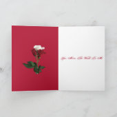 世界に一つだけの大切な人へのグリーティングカード カード (内部)