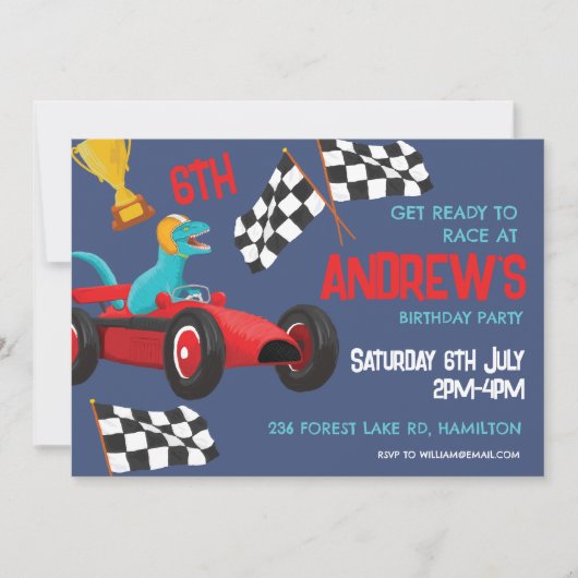 世界に一つだけの子供の誕生日パーティー招待状 招待状 (正面)