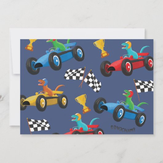 世界に一つだけの子供の誕生日パーティー招待状 招待状 (裏面)