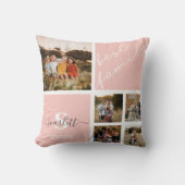 世界に一つだけの家族写真 & 家族の名言 クッション (正面)