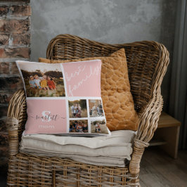 世界に一つだけの家族写真 & 家族の名言 クッション