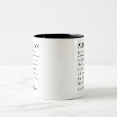 世界に一つだけの小児科医定義マグカップ 卒業記念品 ツートーンマグカップ (中央)