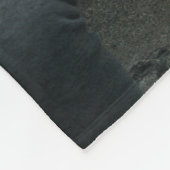 世界に一つだけの愛するおばあちゃんの写真 手書きメッセージ フリースブランケット (角)