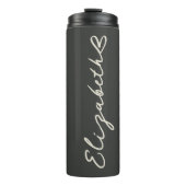 世界に一つだけの特別な名入りサーマルタンブラー　ママとおばあちゃんへのギフト タンブラー (正面)