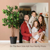 世界に一つだけの特別な家族の写真コラージュ　ペストカラー４家族 シーズンカード