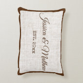 世界に一つだけの特別な結婚記念日ギフト アクセントクッション (裏面(縦))