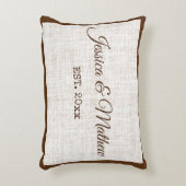 世界に一つだけの特別な結婚記念日ギフト アクセントクッション (正面(垂直))