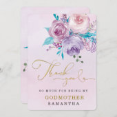 世界に一つだけの祖母への感謝のカードをカスタマイズ 招待状 (正面/裏面)