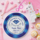 世界に一つだけの誕生日プレート オリジナルペーパー プレート　誕生日や特別な日など、どんな行事にも ペーパープレート (パーティー)