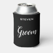 世界に一つだけの、オーダーメイドのウェディングパーティーギフト 缶クーラー (缶裏面)