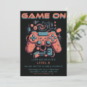 世界に一つだけの、特別な子供の誕生日パーティー招待状 招待状 (スタンド正面)