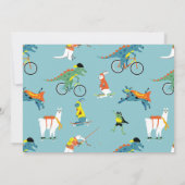 世界に一つだけの、特別な子供の誕生日パーティー招待状 招待状 (裏面)