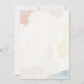 世界に一つだけの、特別な子供の誕生日パーティー招待状 招待状 (裏面)