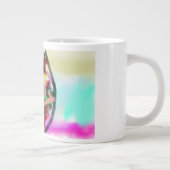 世界に光をもたらすイエス様 ジャンボコーヒーマグカップ (右)