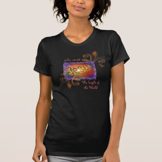 世界に光をもたらすイエス Tシャツ