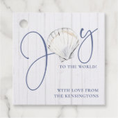 世界に向け航海のたクリスマスの海の幸 フェイバータグ (正面)