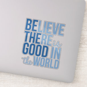 世界に善を 広げるための inspirational ビニールステッカー シール
