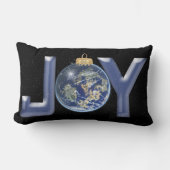 世界に喜びのオーナメント ランバークッション (正面)