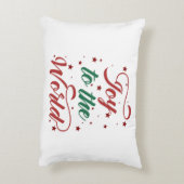 世界に喜びを与える アクセントクッション (裏面(縦))