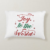 世界に喜びを与える アクセントクッション (裏面)