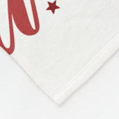 世界に喜びを与える フリースブランケット (角)