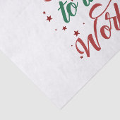 世界に喜びを与える 薄葉紙 (詳細)