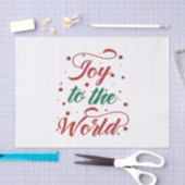 世界に喜びを与える 薄葉紙 (クラフト)