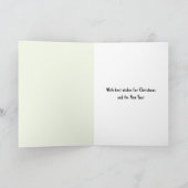 世界に喜びを キリストの誕生おめでとう シーズンカード (内部)