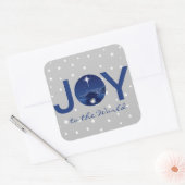 世界に喜びを キリストの誕生 スクエアシール (封筒)