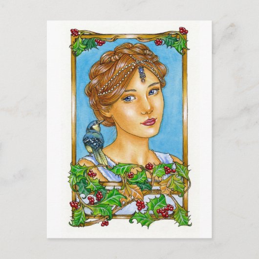 「世界に喜びを」クリスマス・ポストカード シーズンポストカード (正面)