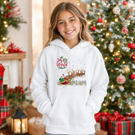 世界に喜びを サンタ 馬車 少女 クリスマス
