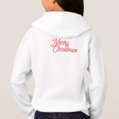 世界に喜びを サンタ 馬車 少女 クリスマス (裏面)