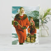 "世界に喜びを" フラットホリデーカード シーズンカード (スタンド正面)