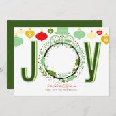 世界に喜びを 主が来た クリスマス (正面/裏面)