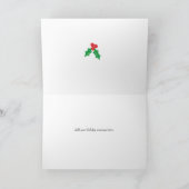 世界に喜びを　折りたたみ式グリーティングカード カード (内部)