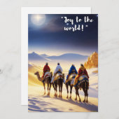 世界に喜びを:砂漠のラクダ乗り シーズンカード (正面/裏面)