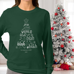 世界に喜ぶおもしろい歌詞の忘れ家族 Tシャツ