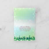 世界に喜ぶクリスマスツリー シーズンカード (内部)