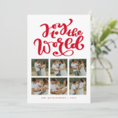 世界に喜ぶ写真コラージュを追加 (スタンド正面)