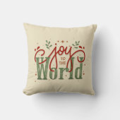 世界に喜ぶ クッション (正面)