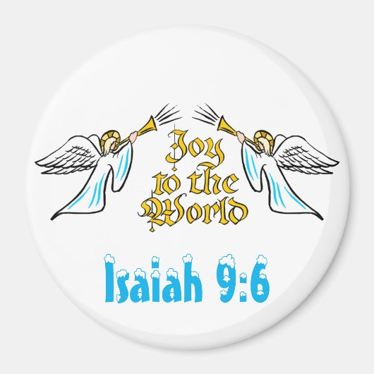 世界に喜カスタマイズび マグネット (正面)