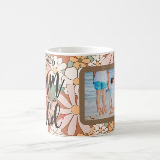 世界に対して君は母親だが我々に…カスタム コーヒーマグカップ (中央)