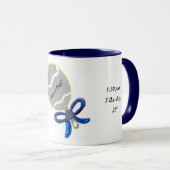 世界に歓迎される少年のガラガラカスタマイズ マグカップ (正面右)