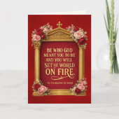 世界に炎を灯せ カトリーナ・シエナ カード (正面)