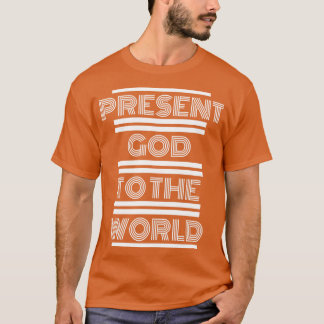 世界に神を捧げるマタイ516リファレンス3 Tシャツ