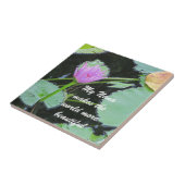 世界に美しいスイレンの花を咲かせるナナ タイル (側面)