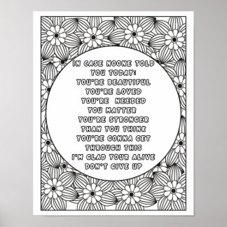 世界に色を付け鮮やかる：ポジティブな色合い ポスター